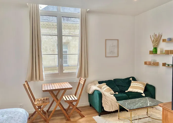 Lägenhet Grand Renove Avec Gout Au Coeur D'angers, Centre Des Congres